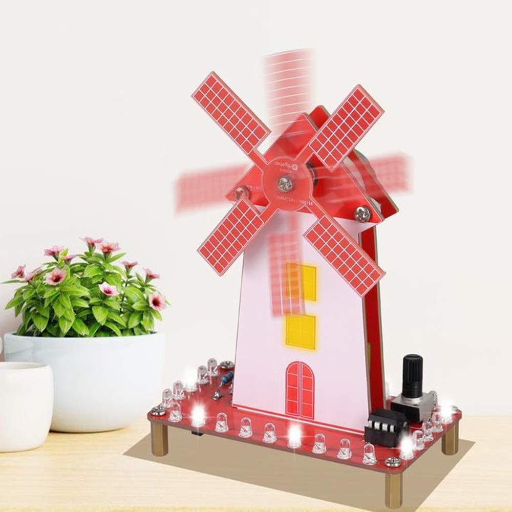 Diy Electronics Projects For Beginners - DIY Electronic Windmill Kit Soldering Practice