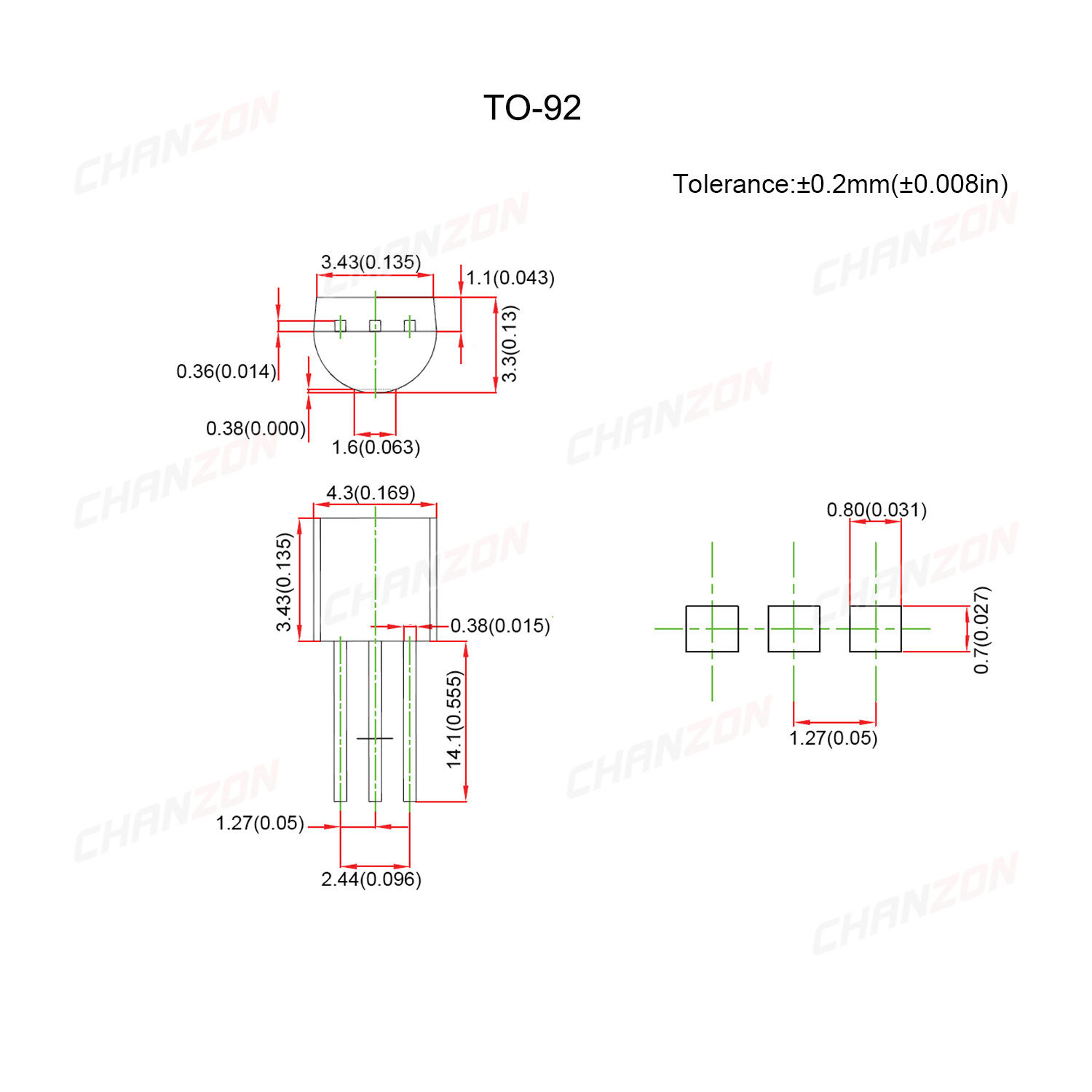 Original 2N7000 BS170 2SK2837  - Mosfet Transistor Set 评论和价格