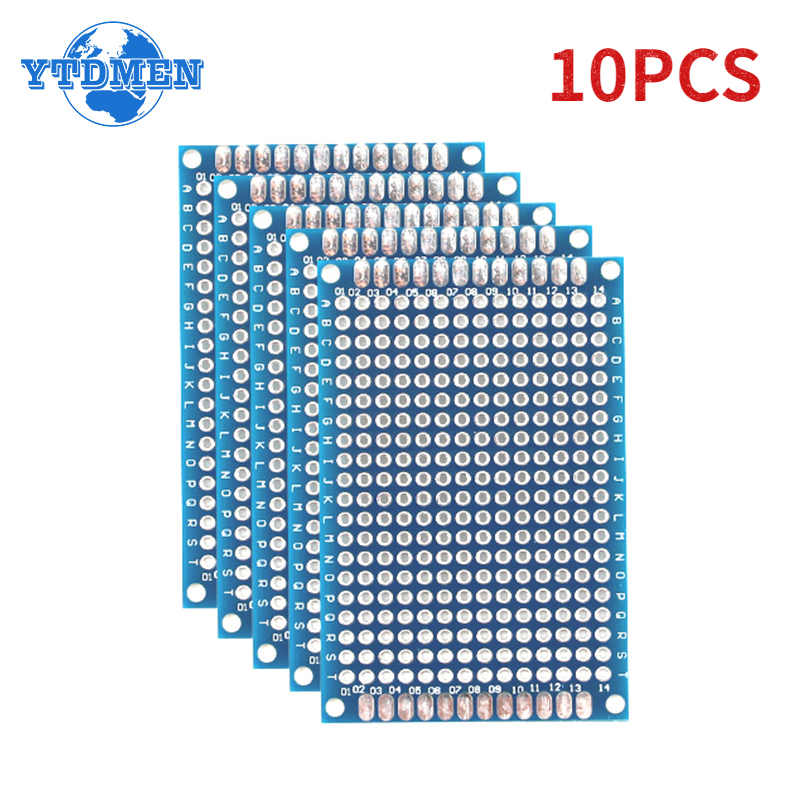 10PCS 4x6cm Double Side PCB Bo - Diy Electronics Circuits 评论和价格