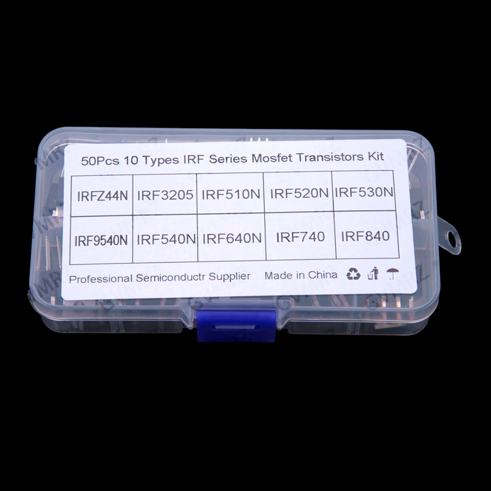 10 Values TO-220 ​​50 PCS IRF  - Mosfet Transistor Set 评论和价格