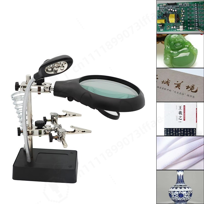 10X Welding Magnifying Glass L - Diy Electronics Workbench 评论和价格