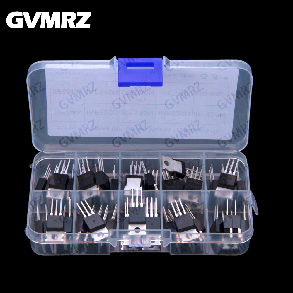 10 Values ​​50 PCS IRFZ44 IRF3 - Mosfet Transistor Set 评论和价格