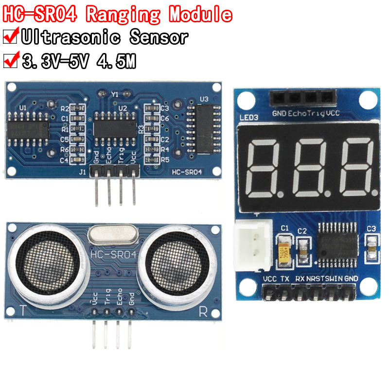 Ultrasonic sensor HC-SR04 HCSR - Ultrasonic Sensor Hc 评论和价格