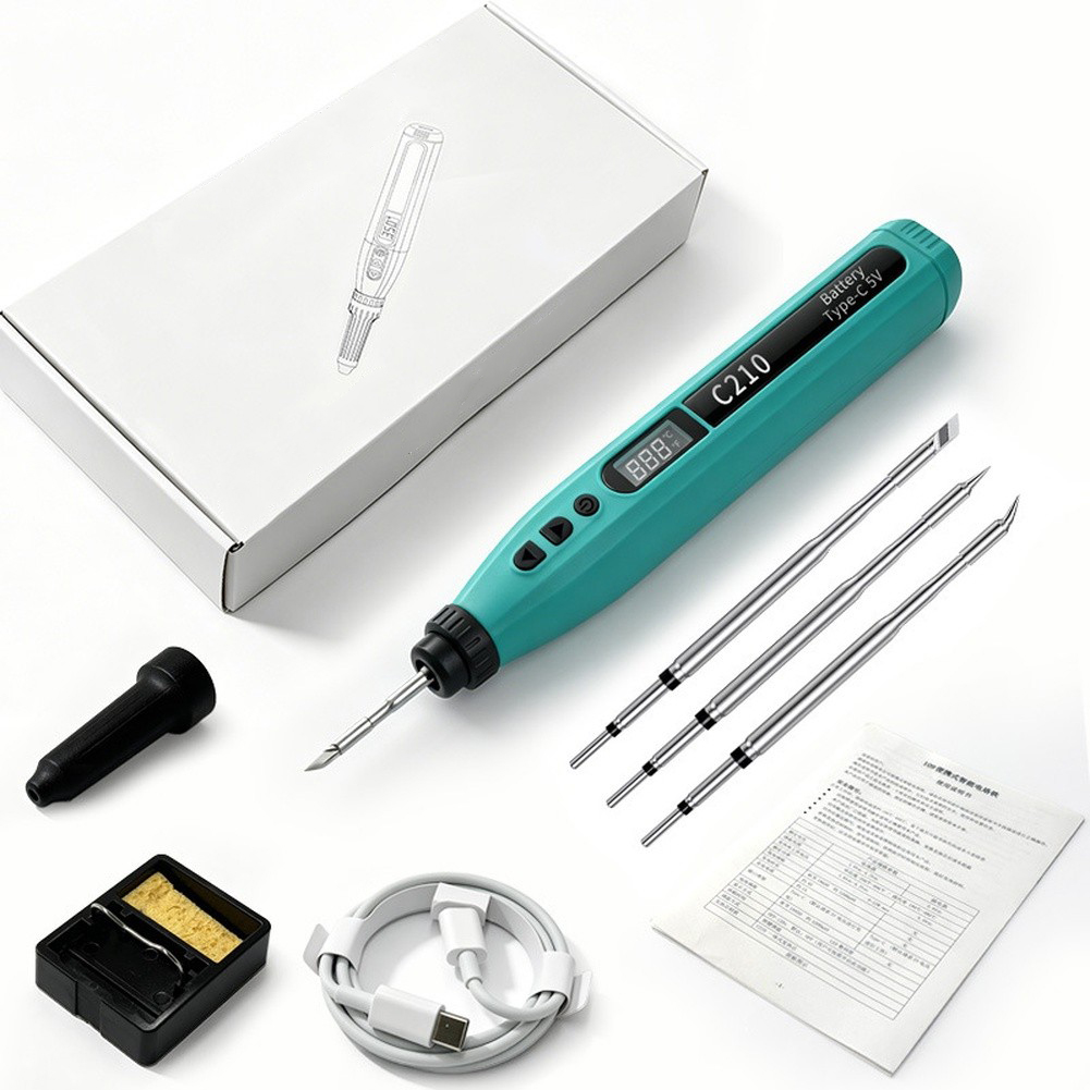Smart Digital USB Soldering Ir - Diy Electronics Tools 评论和价格