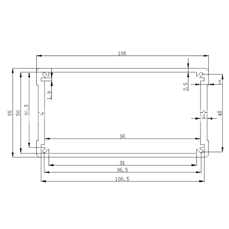 A84X-Aluminum Alloy Electronic - Diy Enclosure For Electronics 评论和价格