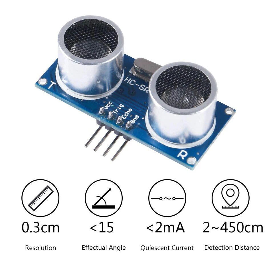 5 ultrasonic modules, MELIFE d - Ultrasonic Sensor Hc 评论和价格