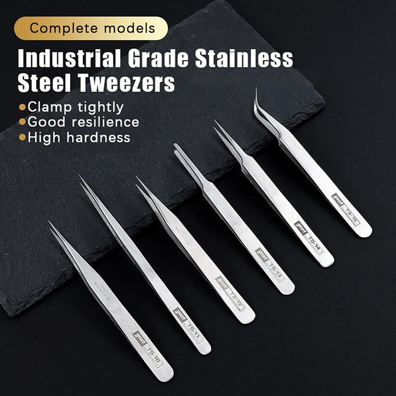 【LM】6Piece Stainless Steel Twe - Diy Electronics Tools 评论和价格