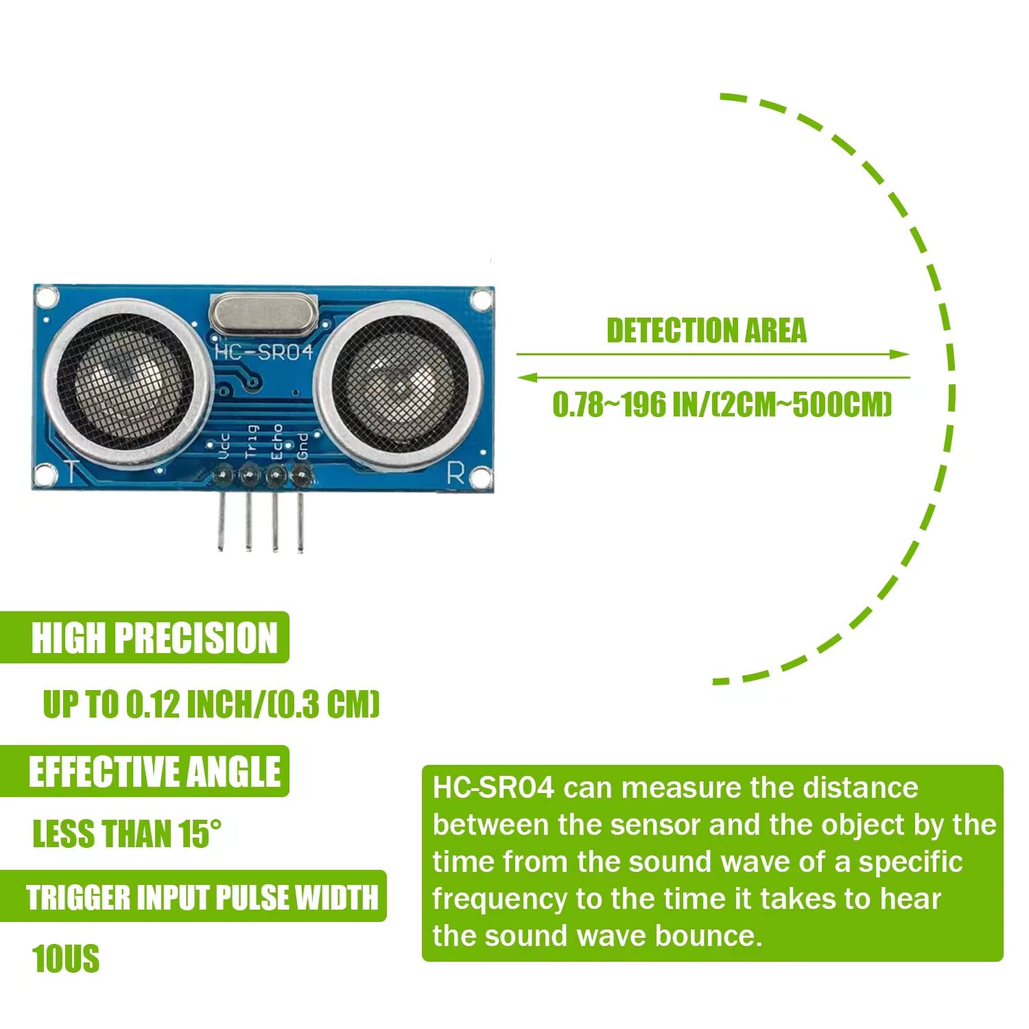 10pcs HC-SR04 Ultrasonic Senso - Ultrasonic Sensor Hc 评论和价格