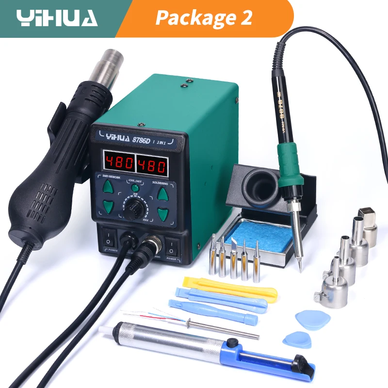 YIHUA 8786D Soldering Iron Hot - Diy Electronics Tools 评论和价格