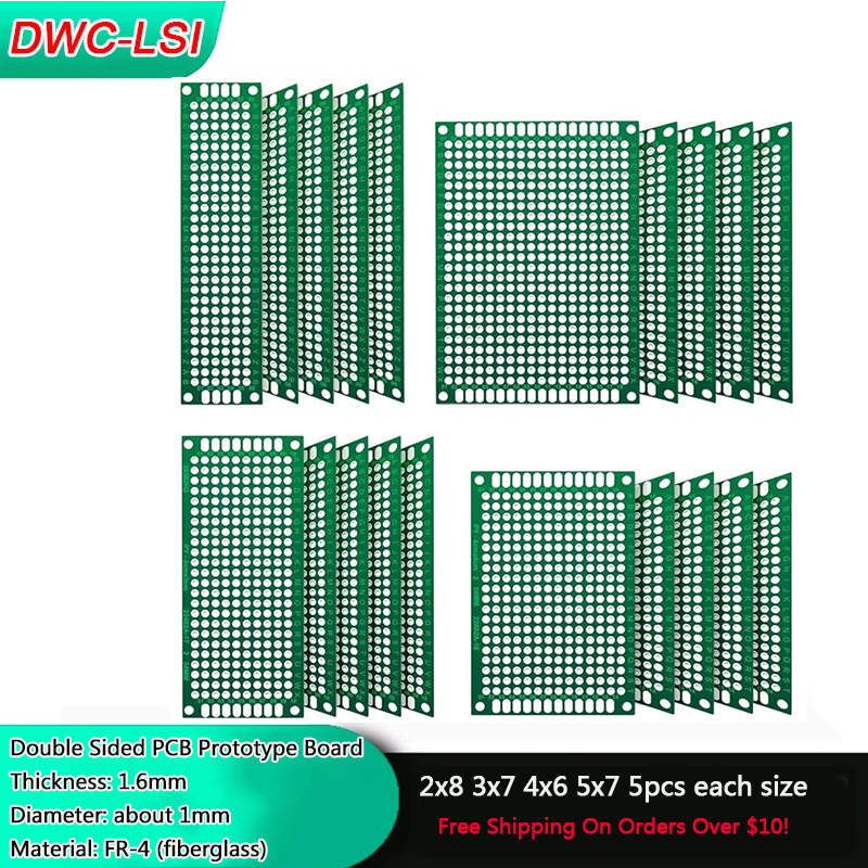 20Pcs Green Circuit Board With - Diy Electronics Circuits 评论和价格