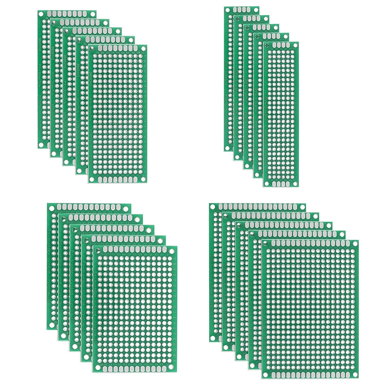20Pcs Green Circuit Board With - Diy Electronics Circuits 评论和价格