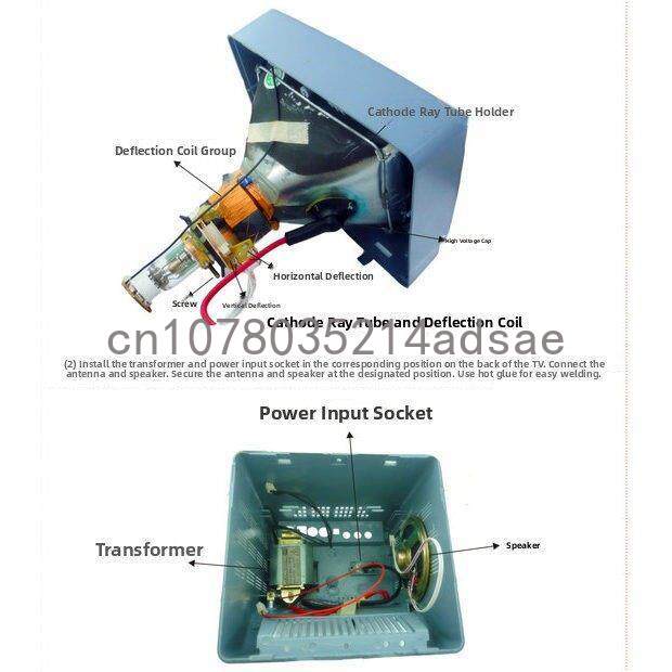 5.5 Inch Black & White TV Main - Diy Electronics Project Kit 评论和价格