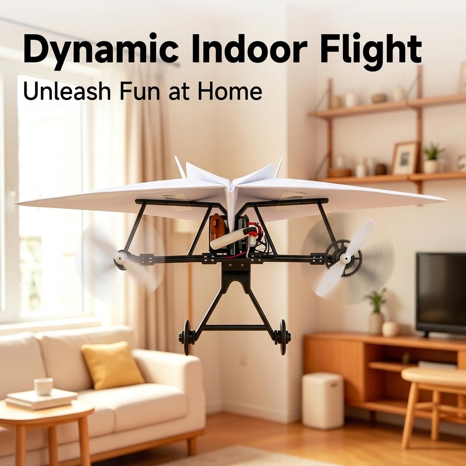 Mini RC Airplane DIY Kit ABS M - Diy Electronics Projects For Beginners 评论和价格