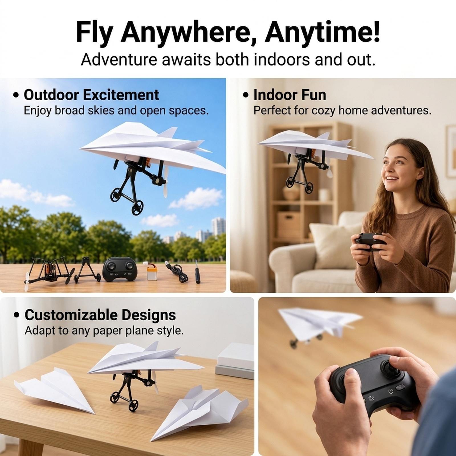 Mini RC Airplane DIY Kit ABS M - Diy Electronics Projects For Beginners 评论和价格