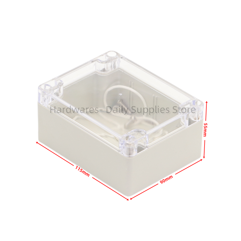 1pc 115x90x55mm Waterproof Pla - Diy Enclosure For Electronics 评论和价格