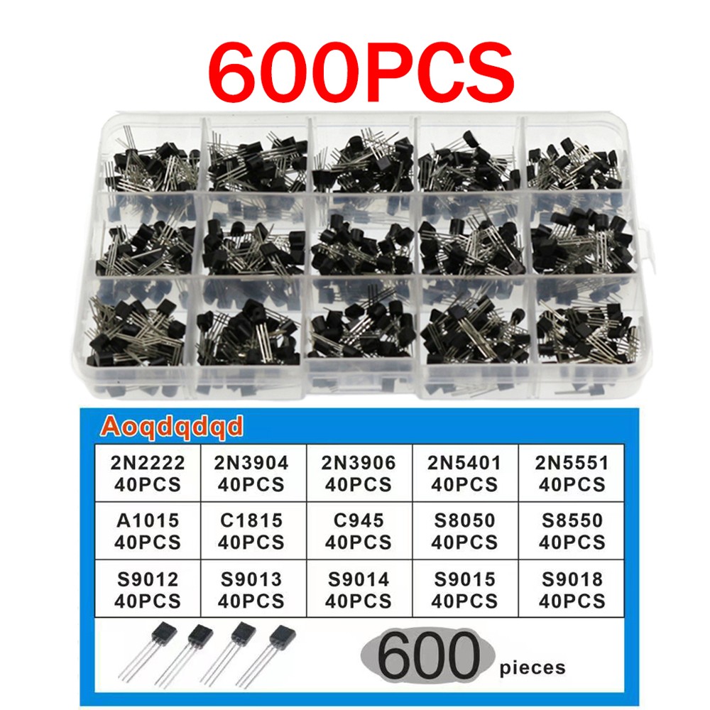 600pcs Transistor Kit A1015 C1 - Mosfet Transistor Set 评论和价格