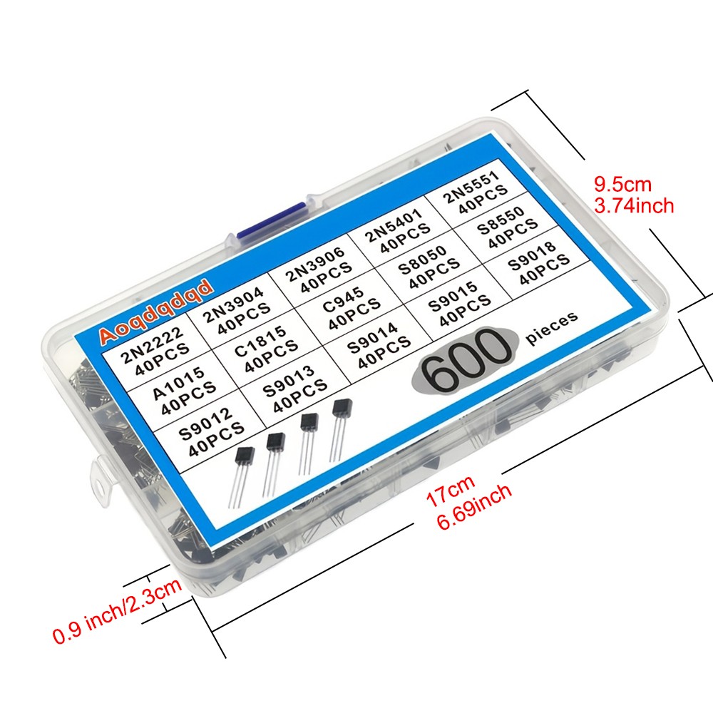 600pcs Transistor Kit A1015 C1 - Mosfet Transistor Set 评论和价格