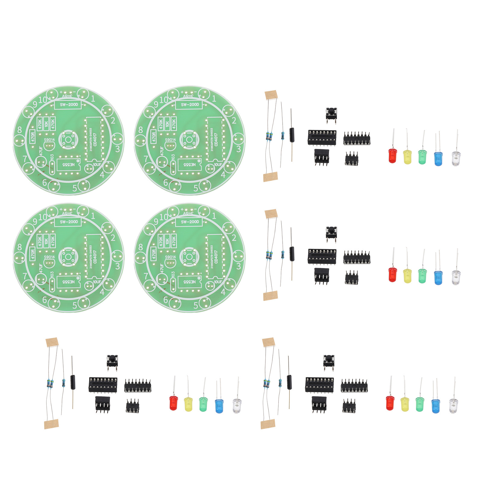 Solder Board Practice Beginner - Diy Electronics Projects For Beginners 评论和价格