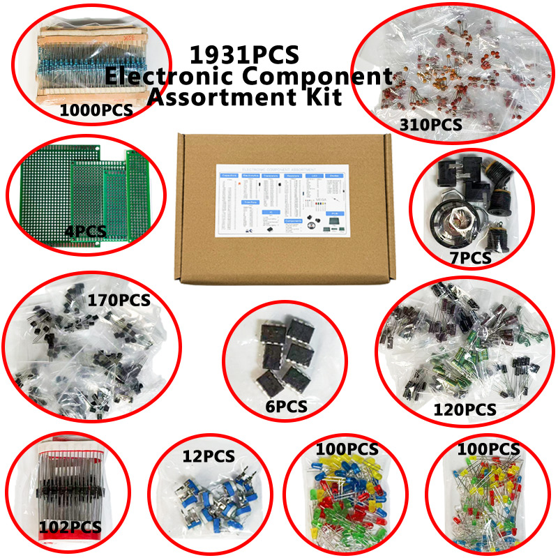 1900PCS Electronic Component K - Mosfet Transistor Set 评论和价格