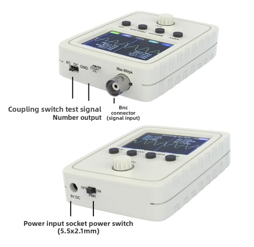 Digital Oscilloscope DIY Assem - Diy Electronics Circuits 评论和价格