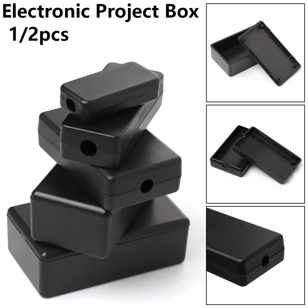 1/2pcs Plastic Waterproof Blac - Diy Electronics Supplies 评论和价格