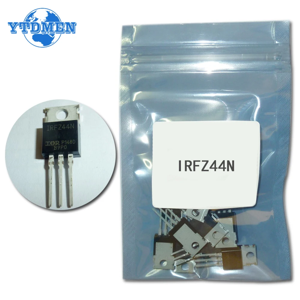 10PCS Mosfet IRFZ44N TO220 Tra - Mosfet Transistor Set 评论和价格