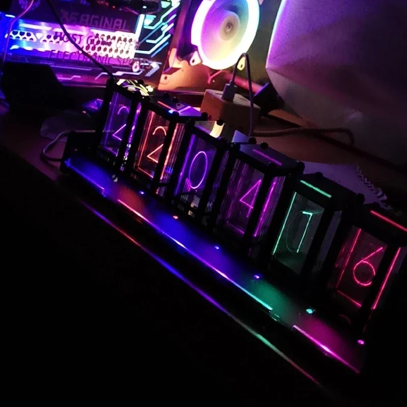 Led Table Clock Digital Silent - Diy Electronics Table 评论和价格