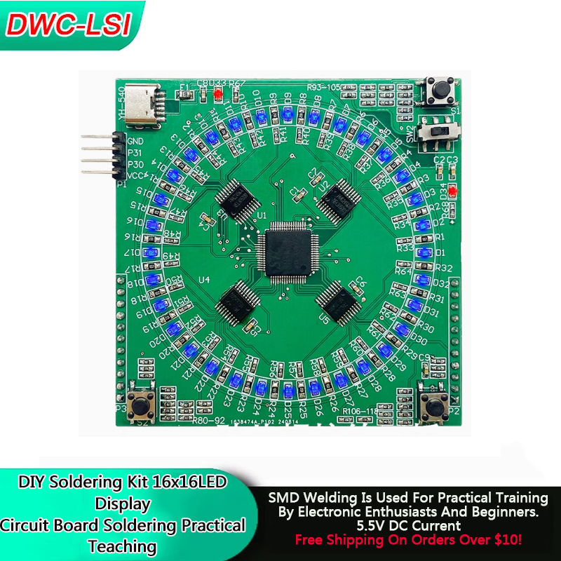 DIY Patch Welding Practice Boa - Diy Electronics Circuits 评论和价格