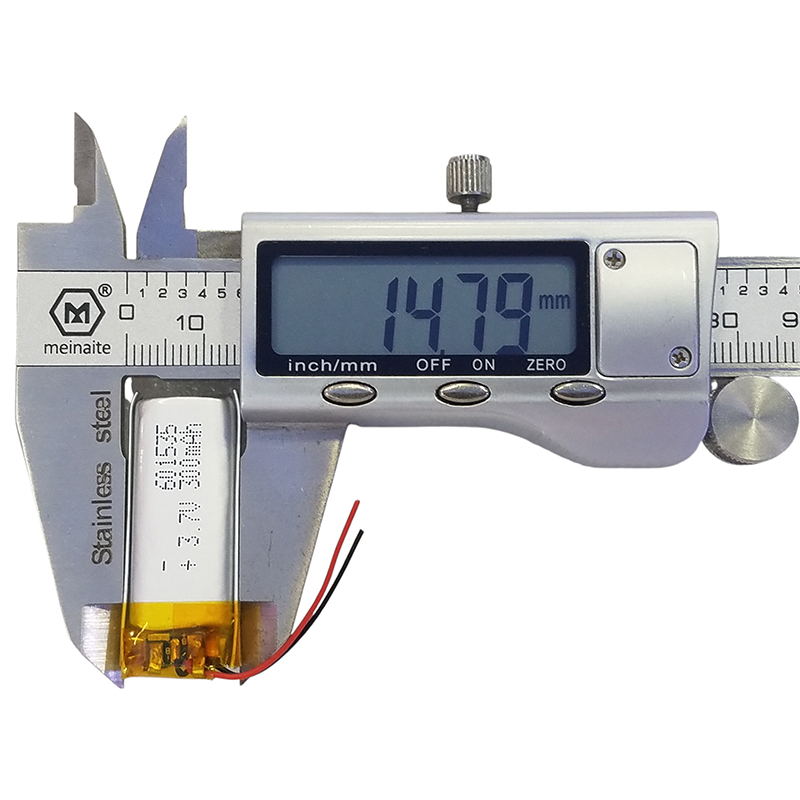 601535 300mAh 3.7V Li-ion Batt - Diy Wearable Electronics 评论和价格