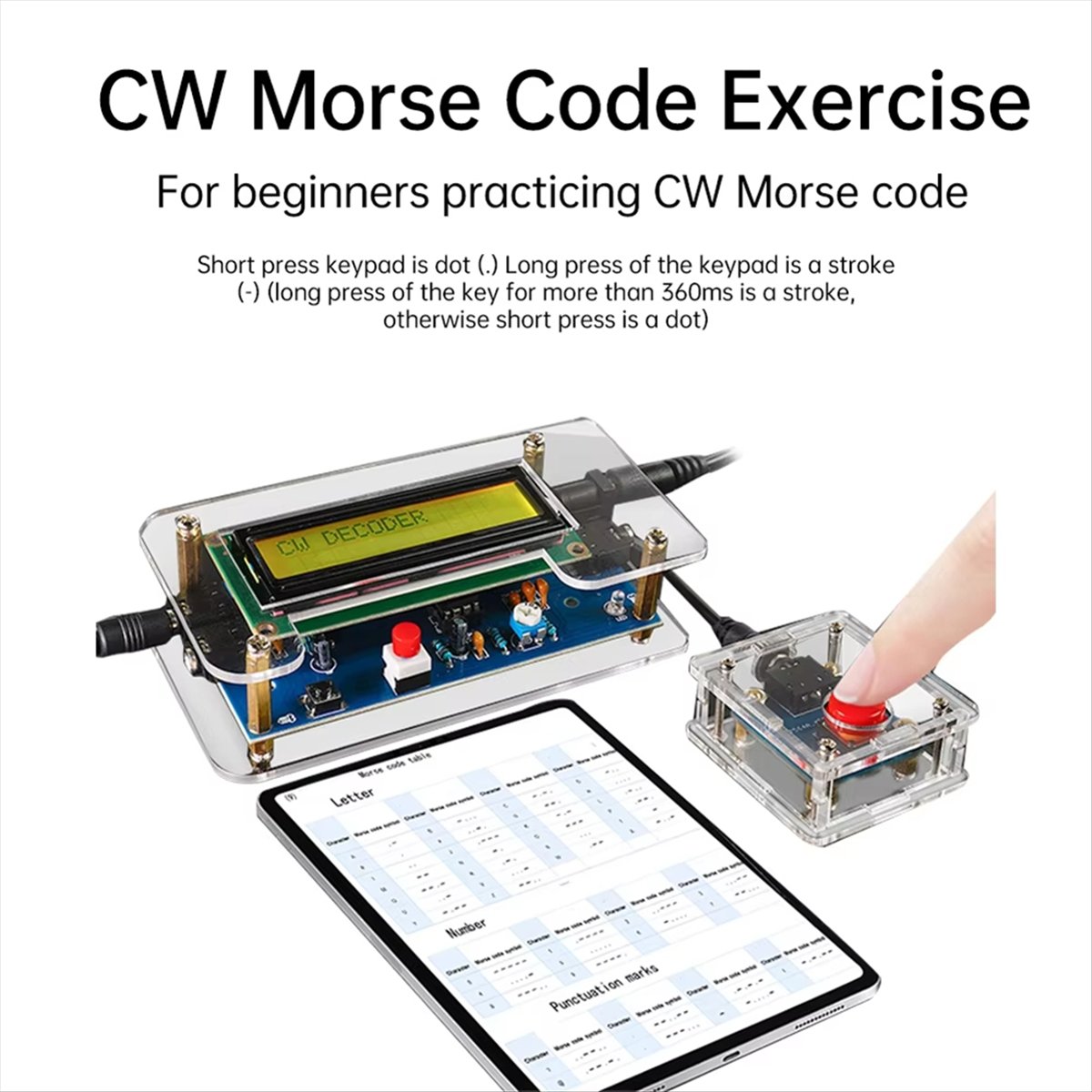 HDL DC9V CW Morse Code Decoder - Diy Electronics Circuits 评论和价格