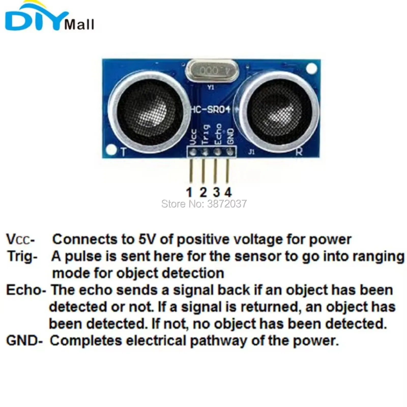 DIYmall HC-SR04 Ultrasonic Sen - Ultrasonic Sensor Hc 评论和价格