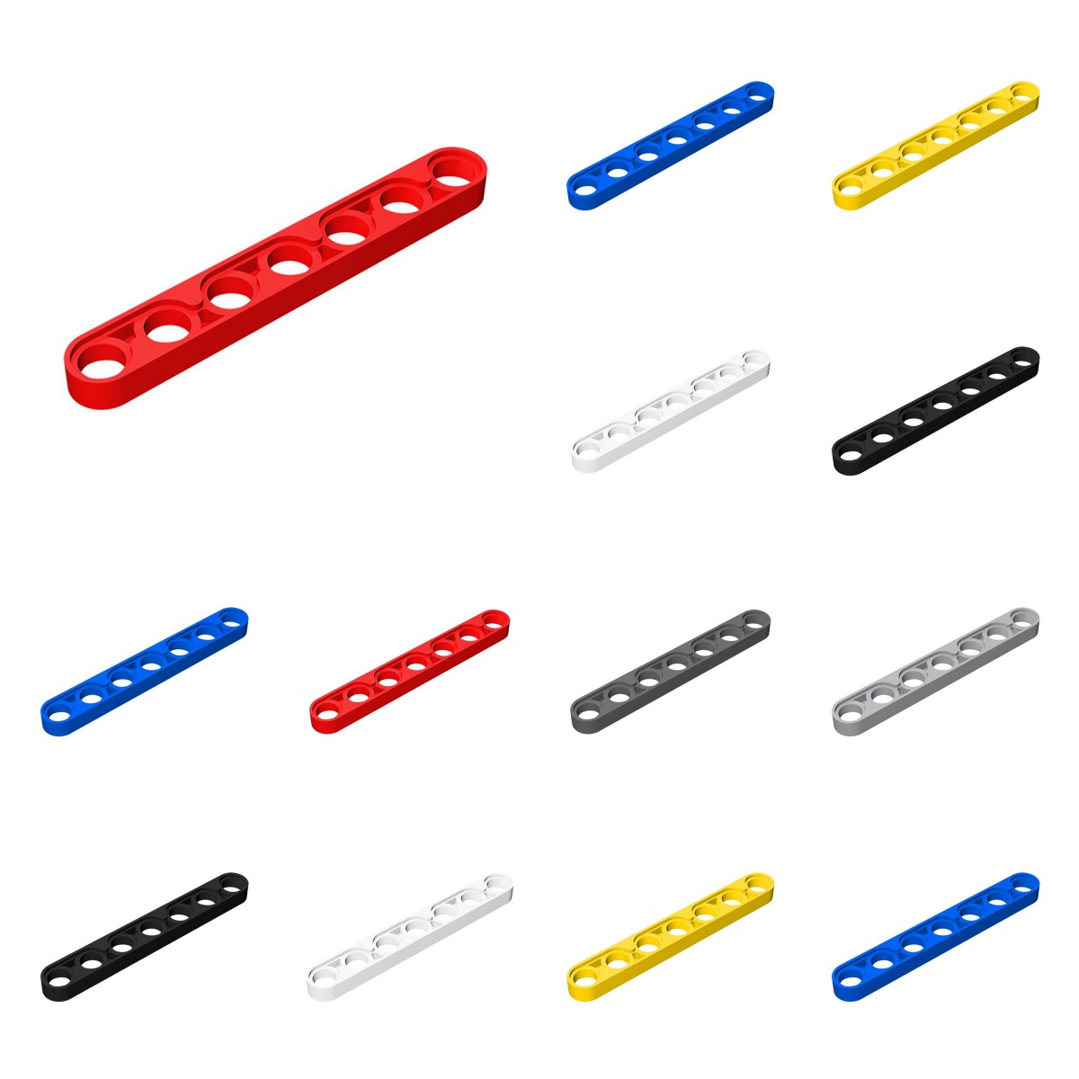 50pcs 32065 Liftarm Thin 1 x 7 - Diy Lego Electronics 评论和价格